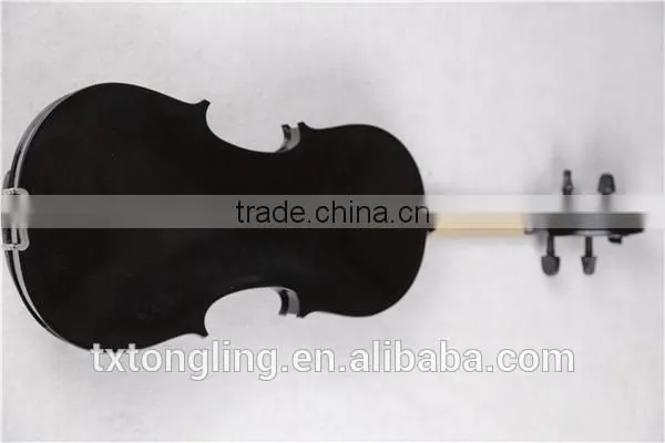 Cheapest Plywood Violin TL-VP03A Painted Violins Black Violin