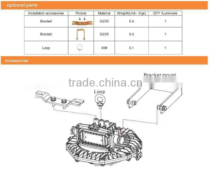 2012 High quality 30w flame proof LED Tunnel light with osram and cree led resource