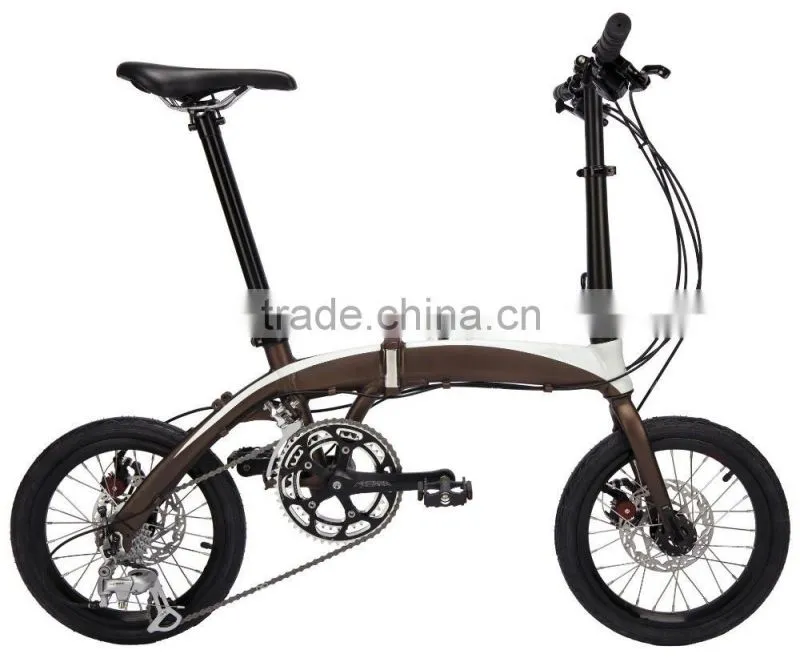 2017 latest 12'' mini folding electric bike