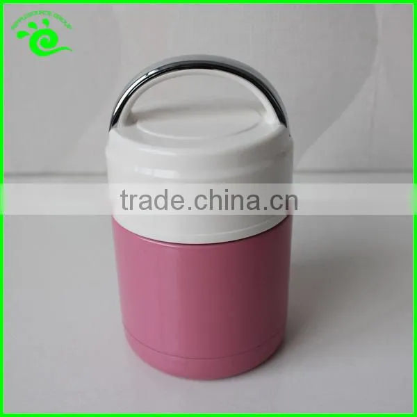 Stainless Steel Food Storage Container With Screw Lid