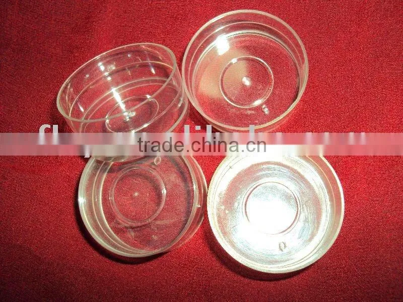 butterfly shape clear plastic tealight cups
