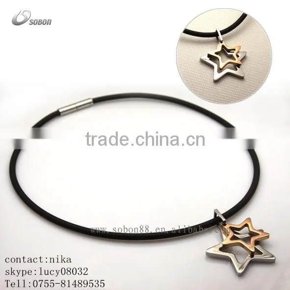 new product 2016 innovative product titanium germanium negative ion necklace