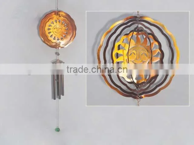Decorative 3d Metal Wholesale Wind Spinner Parts