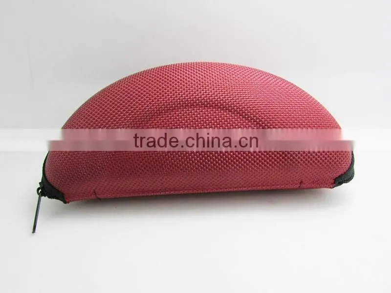 portable protector colorful zipper eyeglasses case