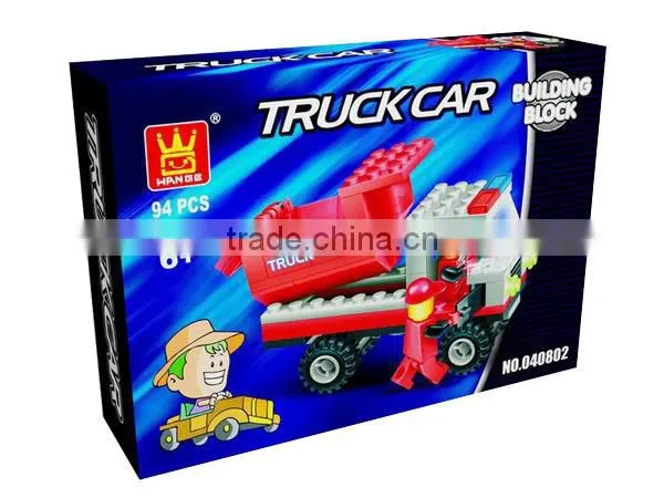 Educational Blocks Toy Truck