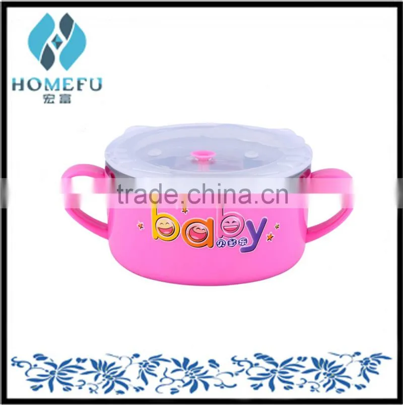 baby products eco stainless steel double wall mugs with lid