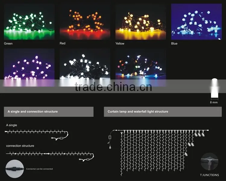 2016 For street decoration string lights christmas