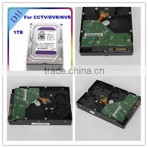 Brand purple surveillance storage hdd 1tb 3.5inch, surveillance hdd supporting up to 32 cameras