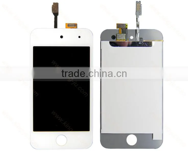 Mobile accessories for iPod touch 4th panels with lcd assembly ,for iPod touch 4th touch replacement ,for iPod touch 4th display