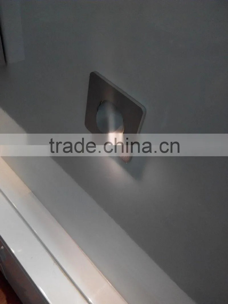 3W recessed Mini rotatable led wall light beding wall aiding lighting