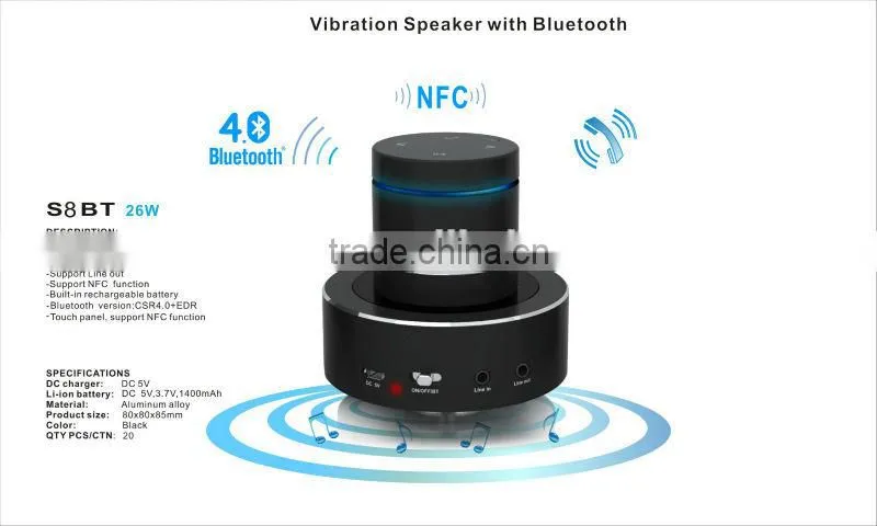 High quality products 26W Bluetooth Speaker with Daisy Chain functionShenzhen manufacture