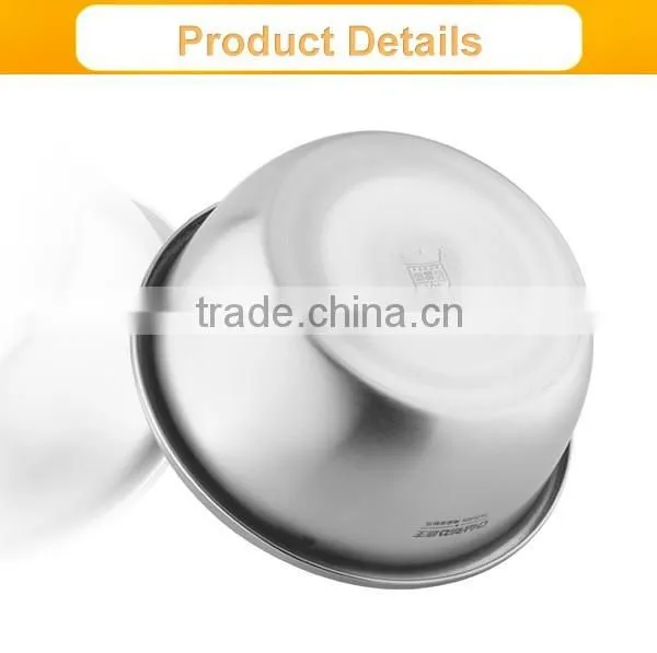 Charms 0.5mm Thickness Colorful Stainless Steel Mixing Bowl