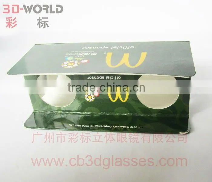 2012 hot 3d foldable paper telescope