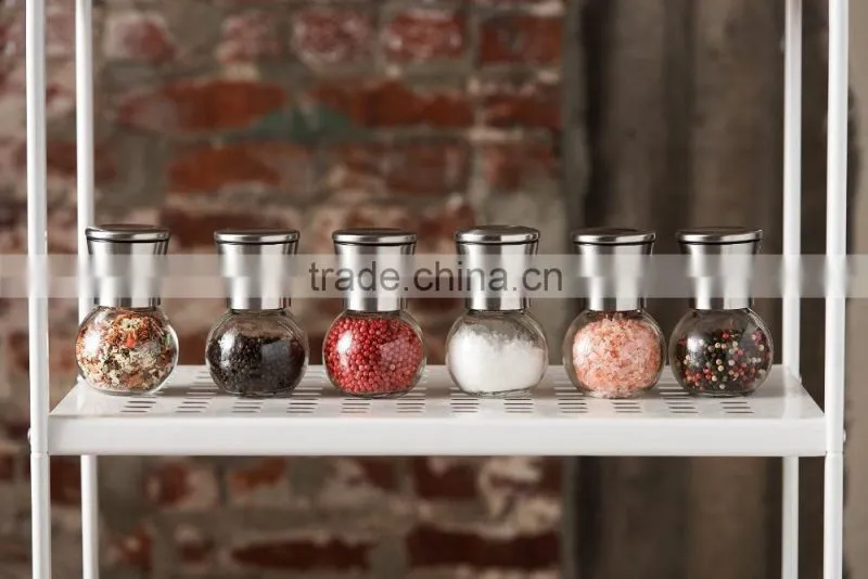 Pepper Mill Glass Pepper Grinder