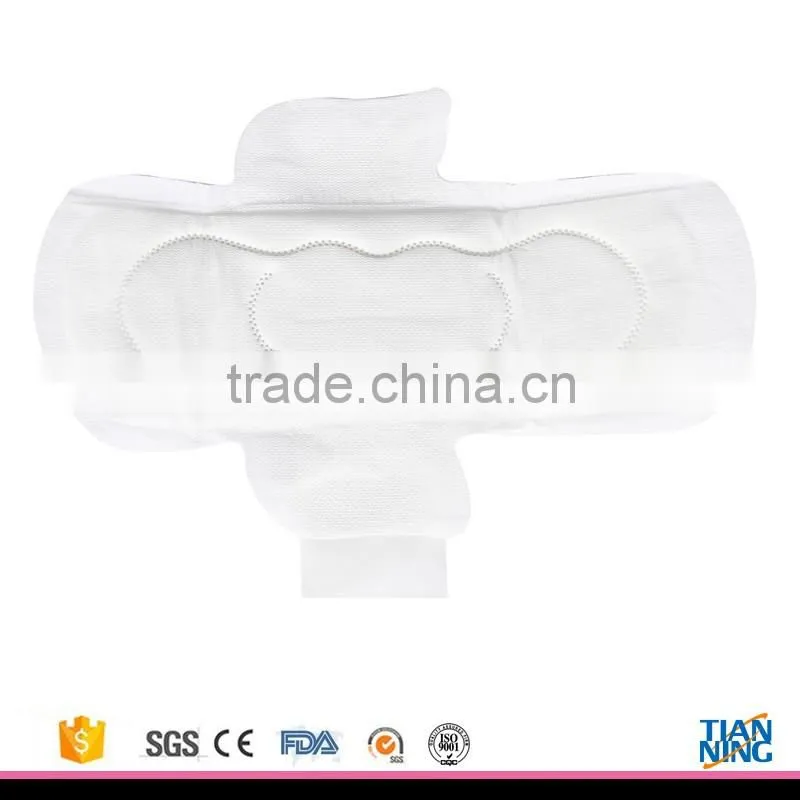 Premium Quality With High Absorption Cotton Material Winged Shape sanitary pads