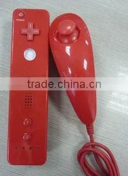 For Wii Nunchuk and Remote combo for wii controller-seven colors,accept OEM
