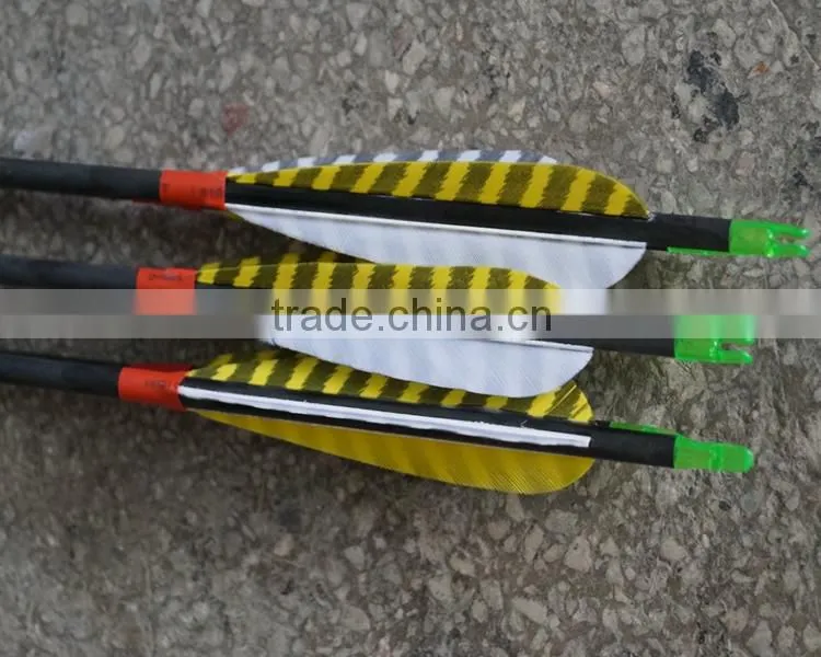 Wholesale archery arrows 32inch factory directly sell high quality Carbon fiber crossbow arrow