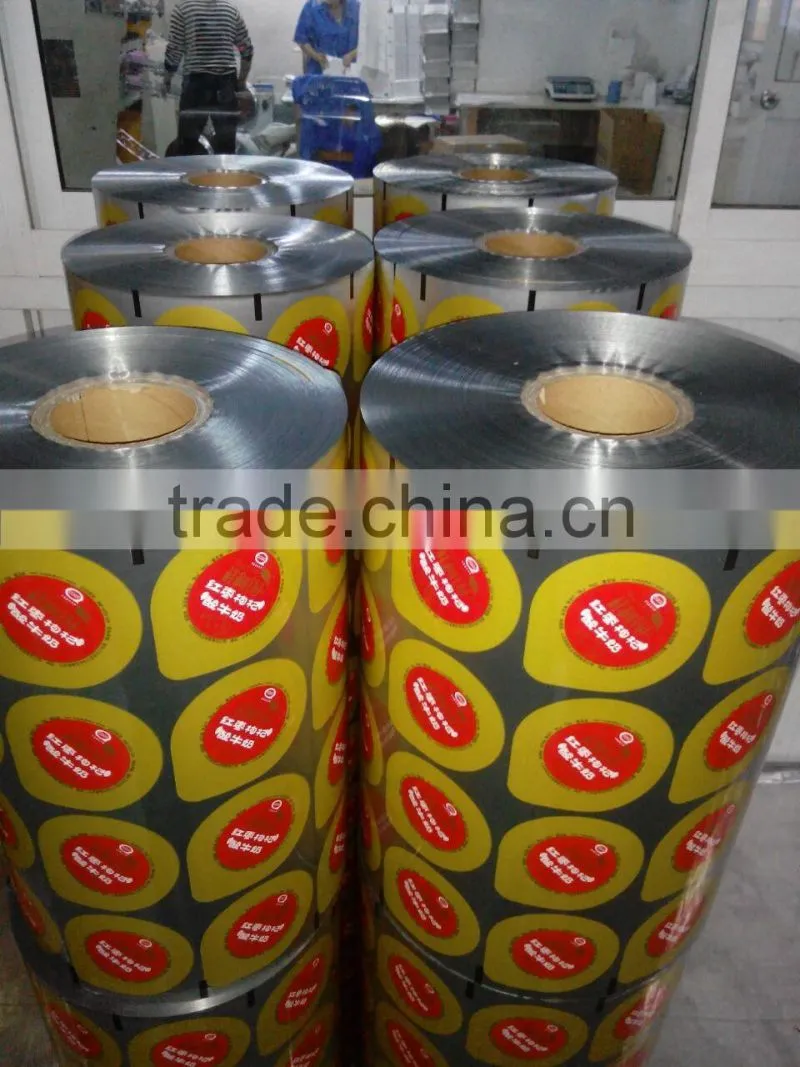 Aluminum Foil Rolls Lid Film Used for Yogurt