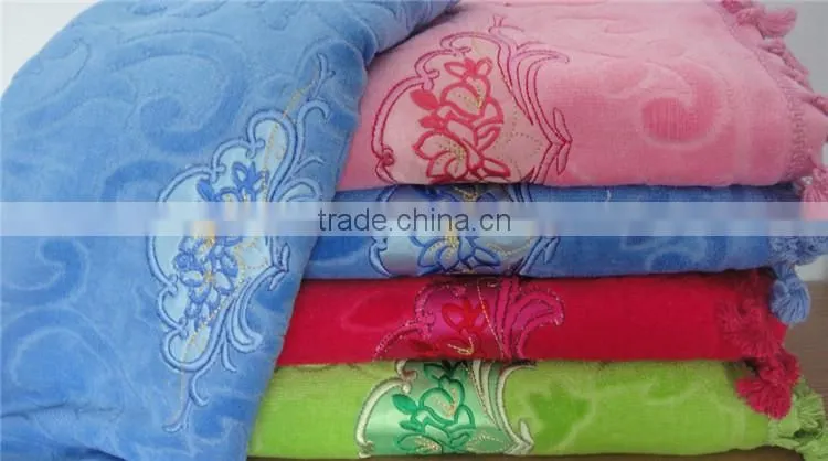 Design your own embroidery bath towel towels STY-825