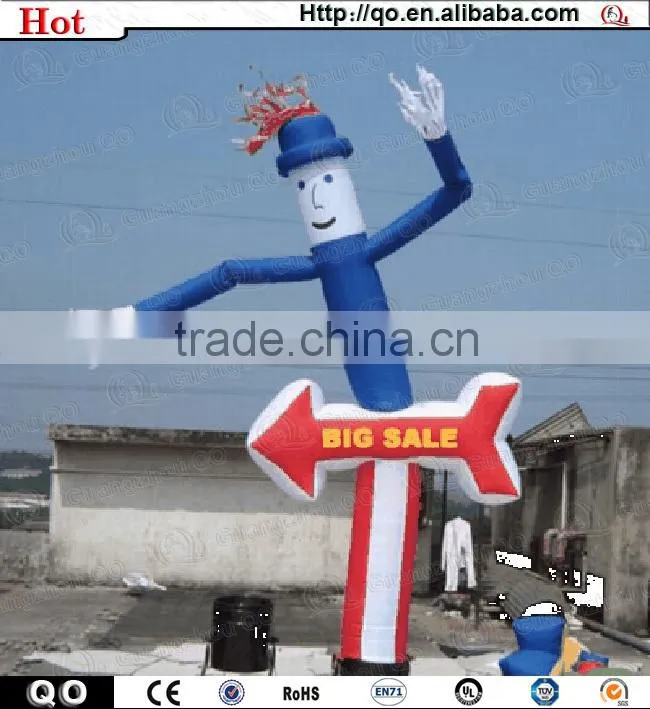 Super quality lovely advertising inflatable sky dancer