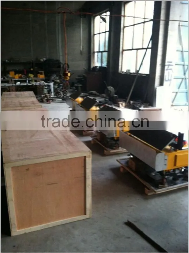 Automatic exterior wall plastering machine/rendering machine/wall screeding machine