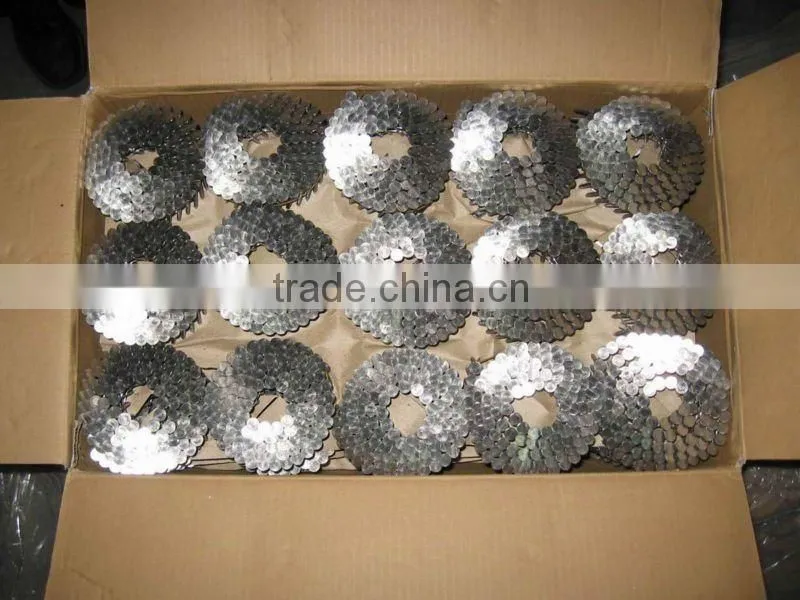 Ninth item Roofing coil nails