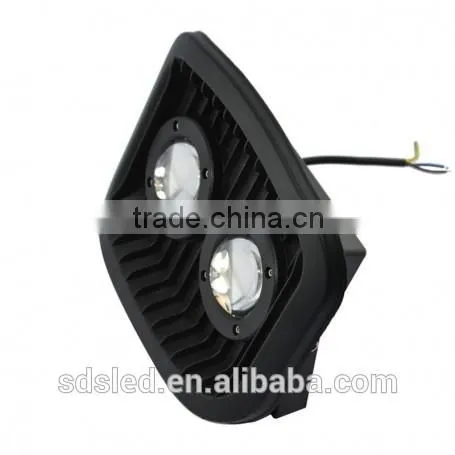 LED Flood Light 60W IP65 Integrated Natural White Black led floodlight