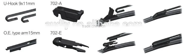 Wholesale factory high quality OEM windshield clear view wiper blade