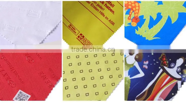 microfiber two side flanel lens cleaning cloth