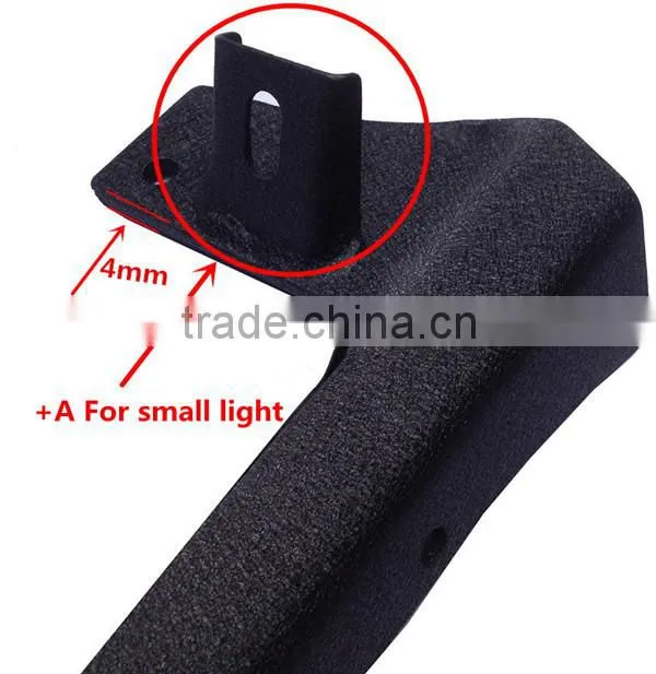 Steel Windscreen Mount Bracket For LED Work Light Bar Fit Jeep Wrangler Hot