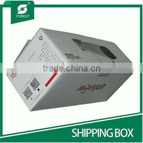 2015 WHITE CARDBOARD CORRUGATED CARTON BOX EP30021551
