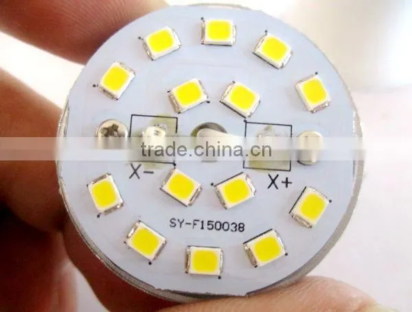 New Style Aluminum Plastic Body A60 SMD 9W E27 LED Bulb Light