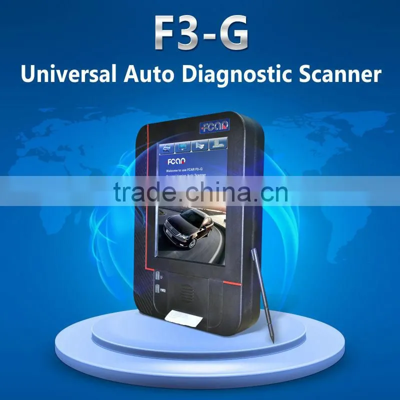 Injector Programming, Reset Maintenance Light, Clutch Adjustment, Passenger & Commercial vehicles, FCAR F3-G OBD2 auto scan