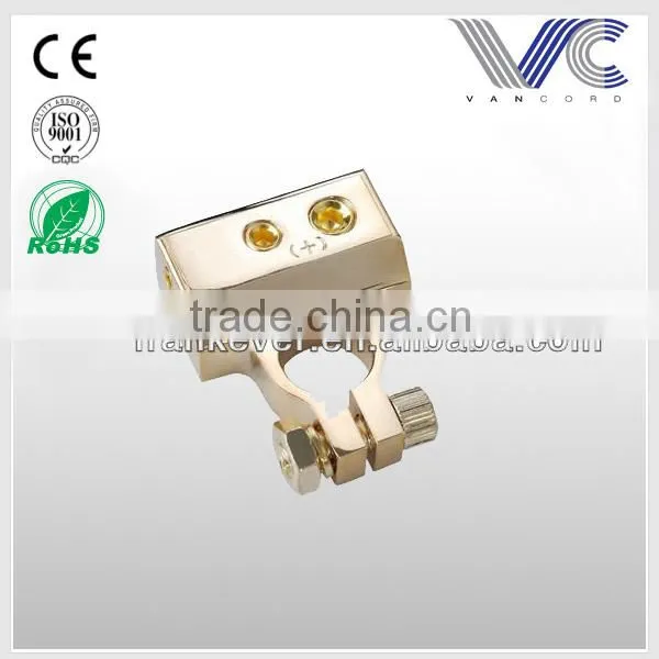 FrankEver popular gold plated battery terminal