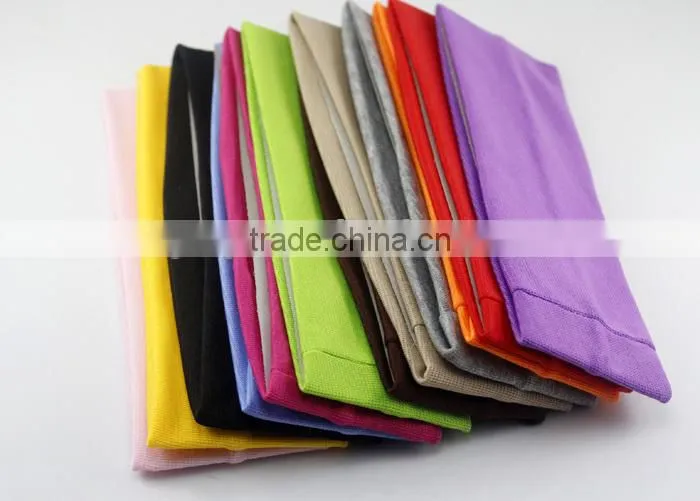 sweatband sport stretchy elastic headbands