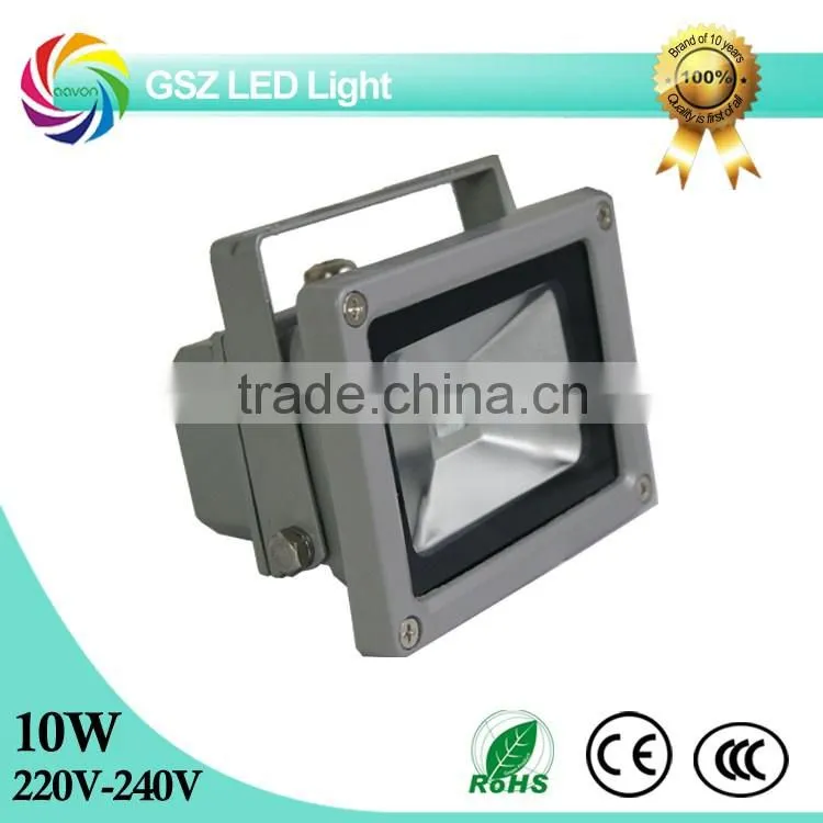 IP65 10w super bright security led flood light with CE ROHS