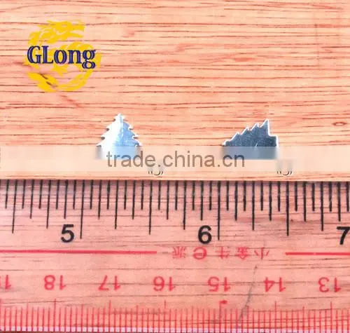10*11mm Hot Fix Iron-on Nailhead The Christmas Tree Aluminum DIY Accessories For Bag Shoe Phone Case Garment #GT094-11P(Mix-s)
