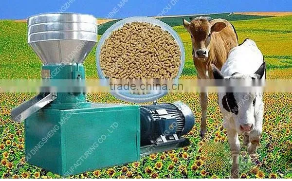 High qualty animal food pellet making machine, rabbits fodder making machine, feed mill equipment
