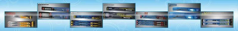 rubber refill change able wiper blade make in china
