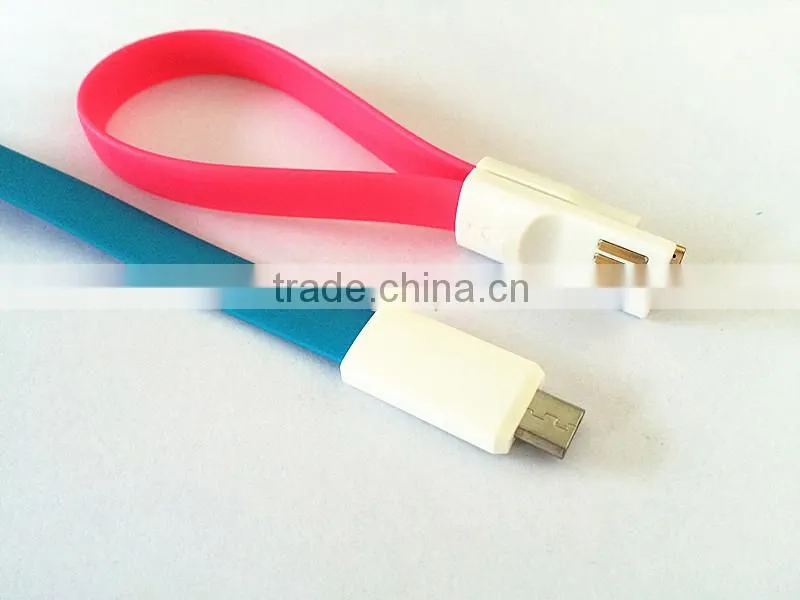 Magnetic 2.0 V8 Micro USB cable with CE ROHS certificates for smart Android mobile phones