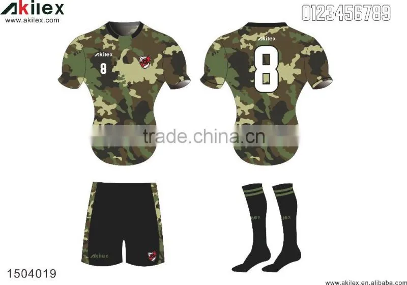 2016 custom new design Rugby suits / rugby shirt