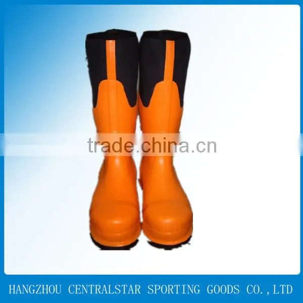 men rubber boots safety work boot
