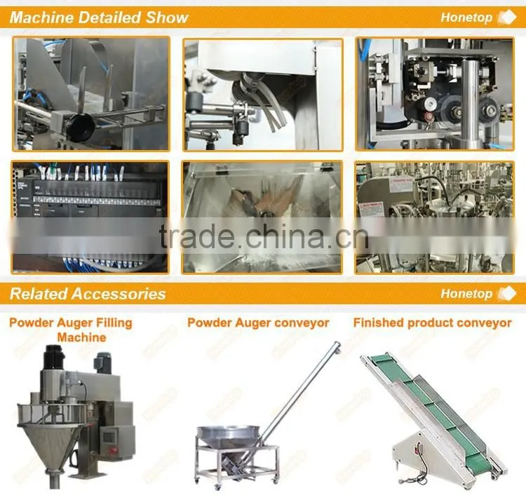 Professional powder mixing machine with packaging machine