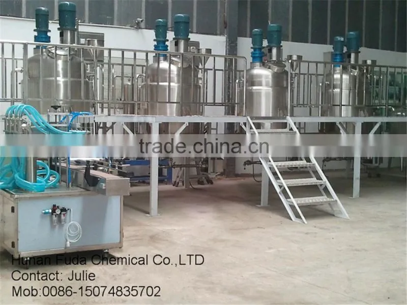 Shampoo machinery