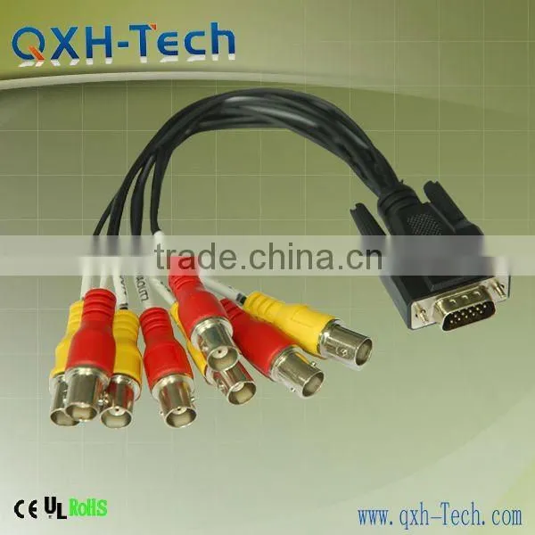 HDB15 VGA cable to Monitor BNC Cable