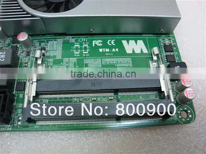 4 DVI-I multi-screen multi-graphics motherboard MINI ITX AMD APU R series with DC power 4SATA2COM