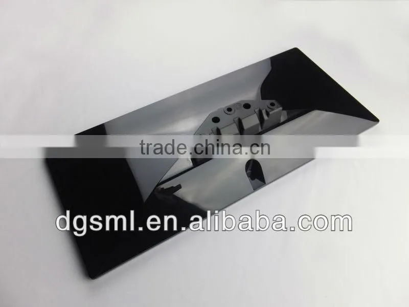 tv electronic spare parts of crt tv/plastic injection mould parts /plastic injection molding flat screen TV base