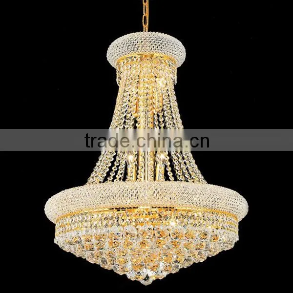 silver decorative hanging crystal pendant lamp from Zhongshan