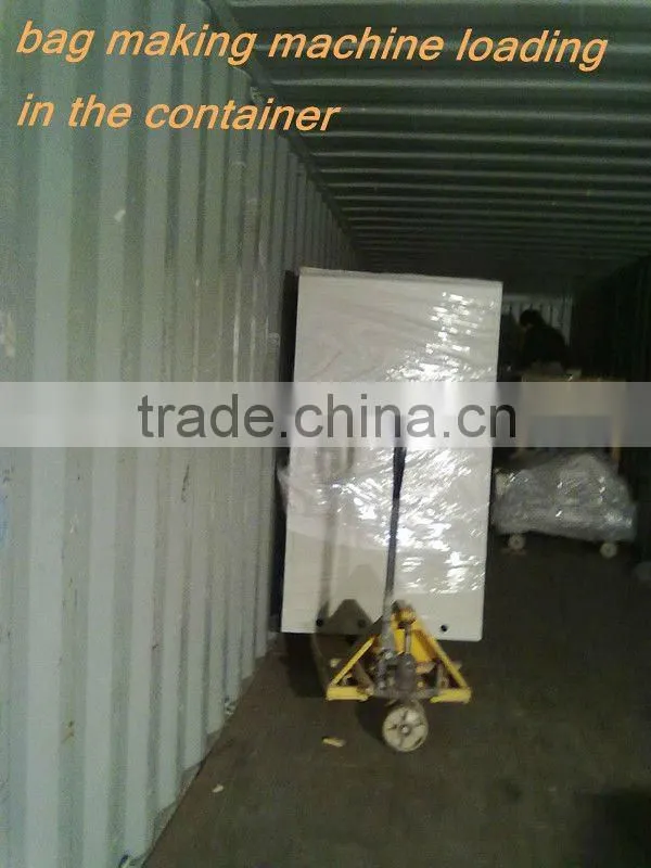 SHXJ-E600 series full automatic T-shirt hot sealing cold cutting bag making machine