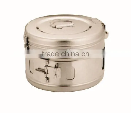 MK03-730 Hospital Surgical Medical Stainless Steel Medical Hollow Ware Instruments Aluminum Drum